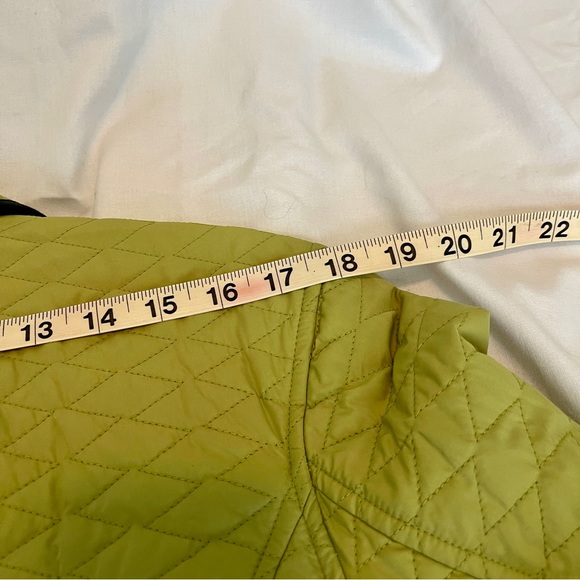 Sigrid Olsen Quilted Jacket Women’s Size L - Spring Colors Sweet Pea & Sky Blue - Picture 11 of 12